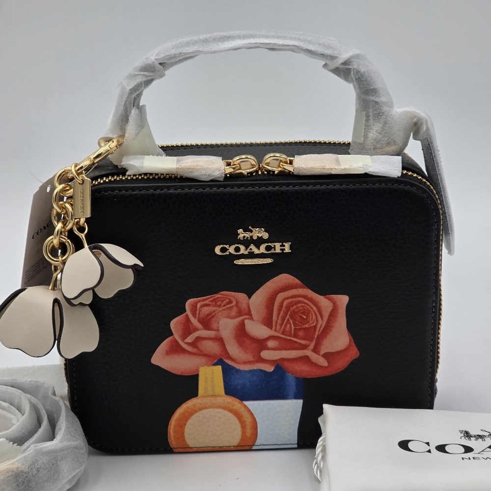 💥NWT💥 Coach X Tom Wesselman Box Crossbody, Black